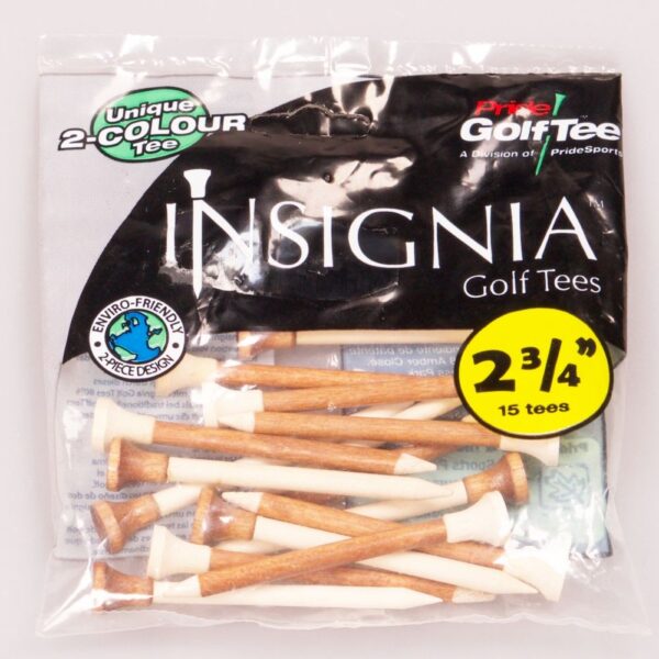 Insignia golf tees - 2 3/4"