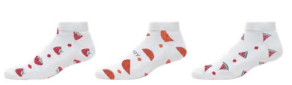 Footjoy ComfortSof dames golf sok 3 paar - Fruit